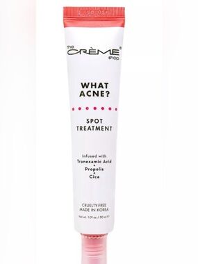 The Crème Shop What Acne? Spot Treatment - Pink & White